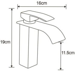 Mexen Aries DQ45 Zestaw Wannowy, Czarny - 744803DQ45-70