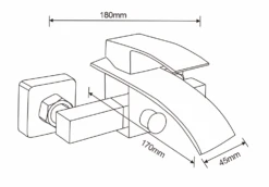 Mexen Aries R77 Bateria Wannowa Z Zestawem Prysznicowym, Chrom - 74483R77-00