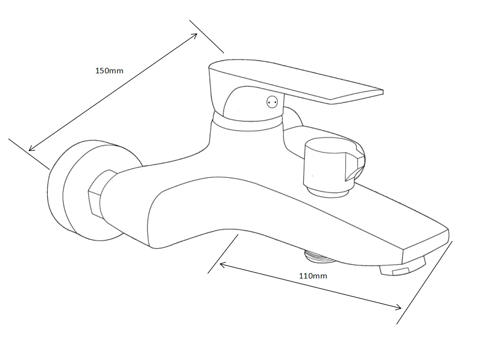Mexen Axel R72 Zestaw Wannowy, Chrom - 73813R72-00 2 Mexen Axel R72 Zestaw Wannowy, Chrom - 73813R72-00 - obrazek 2
