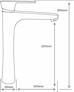 Mexen Axel R72 Zestaw Wannowy, Chrom - 73813R72-00