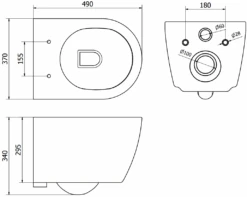Mexen Carmen Miska Wc Rimless Z Deską Wolnoopadającą Slim, Duroplast, Biała - 30880300 -123Łazienka Sklep mexen carmen miska wc rimless z deska wolnoopadajaca slim duroplast biala 30880300 1