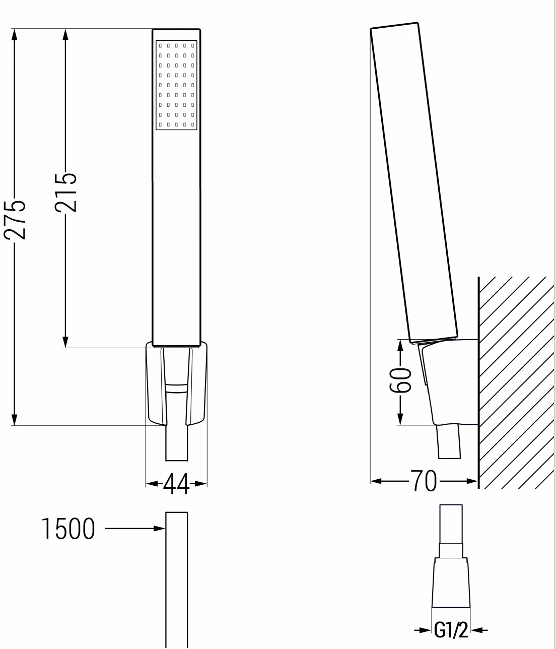 Mexen Cetus R77 Bateria Wannowa Z Zestawem Prysznicowym, Złota - 74433R77-50 2 Mexen Cetus R77 Bateria Wannowa Z Zestawem Prysznicowym, Złota - 74433R77-50 - obrazek 2