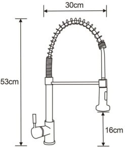 Mexen Clara Bateria Kuchenna, Czarna - 670501-70