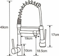 Mexen Corina Bateria Kuchenna, Czarna - 670601-70
