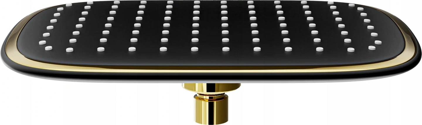 Mexen D-49 Deszczownica 25x29 Cm, Czarna/złota - 79749-75 1 Mexen D-49 Deszczownica 25x29 Cm, Czarna/złota - 79749-75