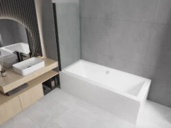 123Łazienka Sklep 29 123Łazienka Sklep -123Łazienka Sklep mexen felix parawan nawannowy 1 skrzydlowy 70x140 cm zloty 890 070 001 01 40 1