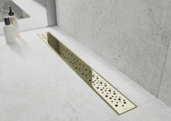 Mexen Flat 360° M12 Odpływ Liniowy Obrotowy 70 Cm, Złoty - 1521070-40