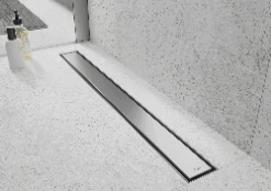 Mexen Flat 360° M13 Odpływ Liniowy Obrotowy 2w1 100 Cm, Chrom - 1010100-40