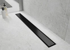 Mexen Flat 360° M13 Odpływ Liniowy Obrotowy 2w1 60 Cm, Czarny - 1710060-40