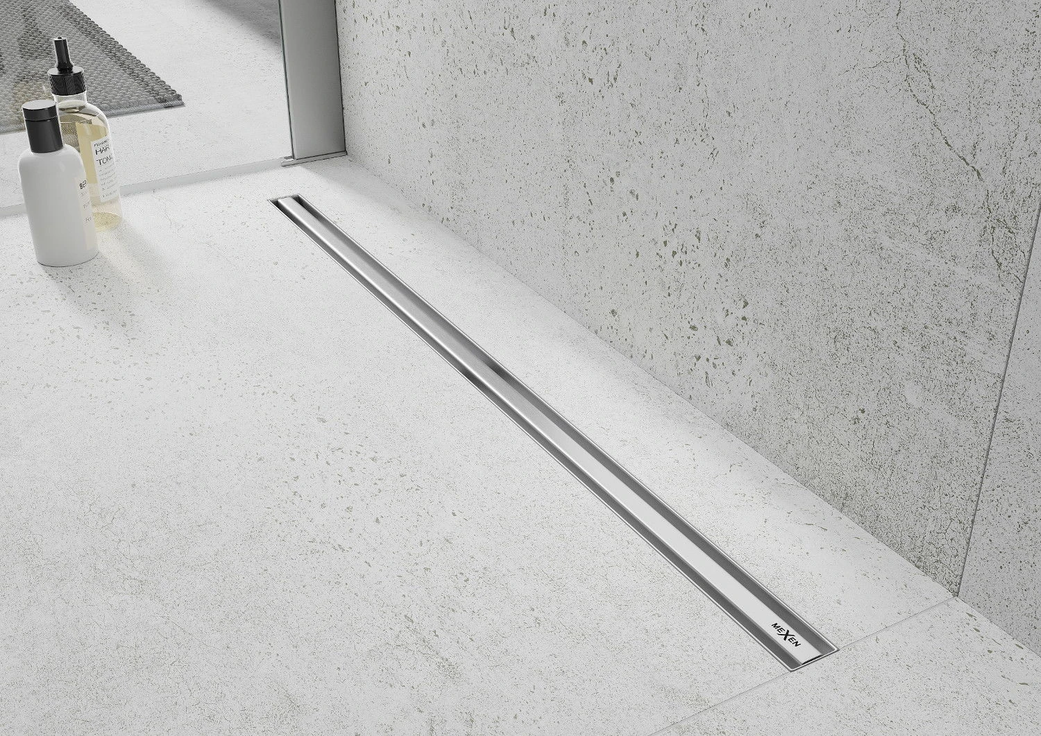 Mexen Flat 360° Slim Odpływ Liniowy Obrotowy 70 Cm, Chrom - 1041070 1 Mexen Flat 360° Slim Odpływ Liniowy Obrotowy 70 Cm, Chrom - 1041070