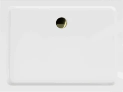 Mexen Flat Brodzik Prostokątny Slim 110 X 70 Cm, Biały, Syfon Złoty - 40107011G -123Łazienka Sklep mexen flat brodzik prostokatny slim 110 x 70 cm bialy syfon zloty 40107011g 1