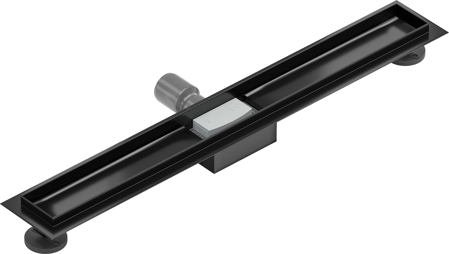 Mexen Flat Korpus Do Odpływu Liniowego 70 Cm, Czarny - 1715070 2 Mexen Flat Korpus Do Odpływu Liniowego 70 Cm, Czarny - 1715070 - obrazek 2