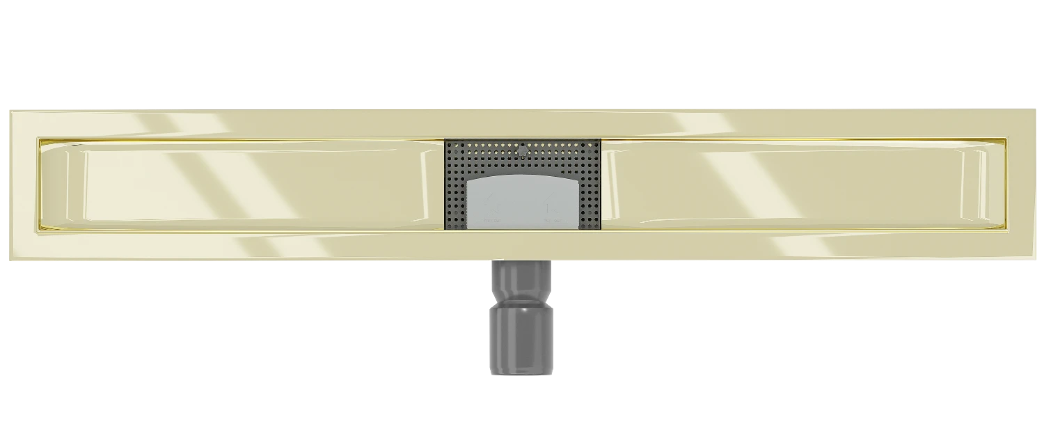 Mexen Flat Korpus Do Odpływu Liniowego 80 Cm, Złoty - 1515080 1 Mexen Flat Korpus Do Odpływu Liniowego 80 Cm, Złoty - 1515080