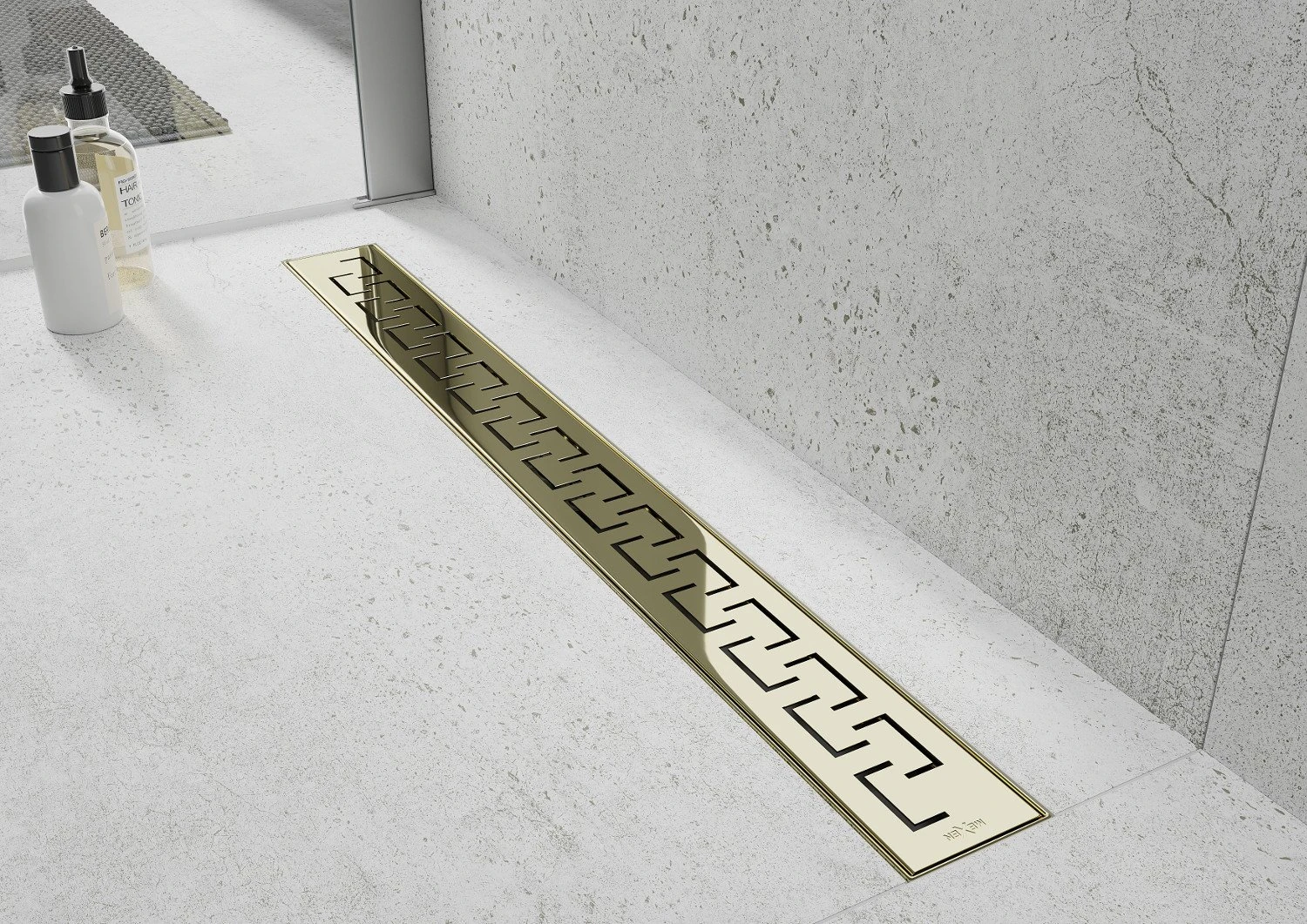 Mexen Flat M15 Odpływ Liniowy 80 Cm, Złoty - 1524080-15 1 Mexen Flat M15 Odpływ Liniowy 80 Cm, Złoty - 1524080-15