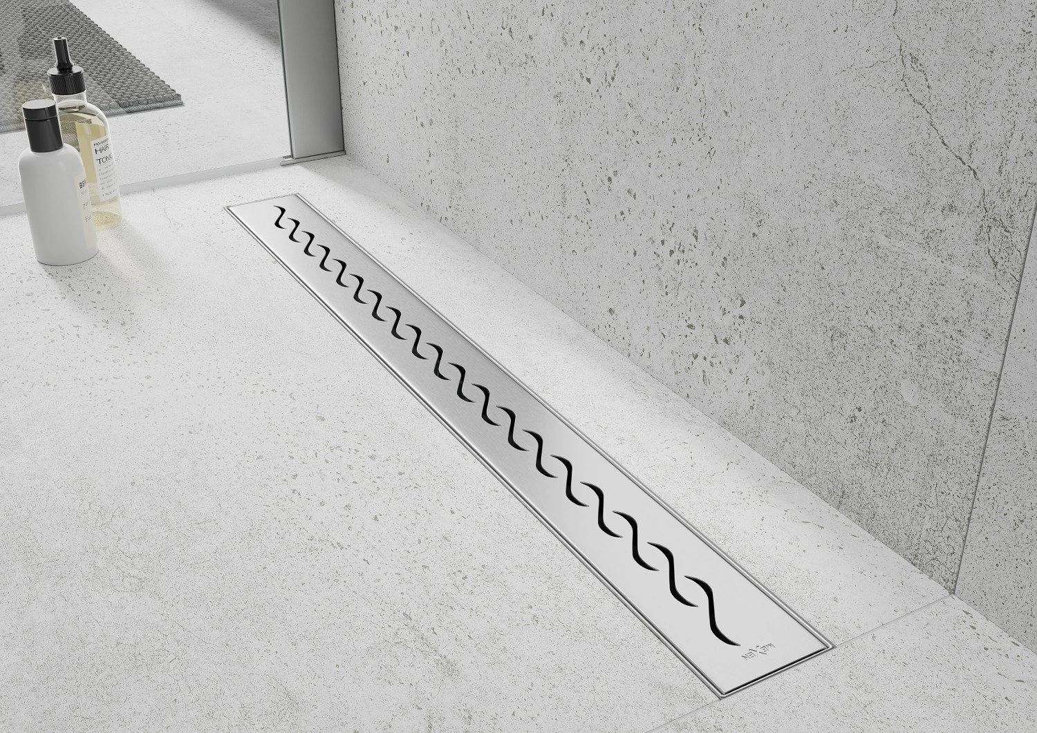 Mexen Flat M18 Odpływ Liniowy 50 Cm, Chrom - 1023050-15 1 Mexen Flat M18 Odpływ Liniowy 50 Cm, Chrom - 1023050-15