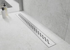 Mexen Flat M18 Odpływ Liniowy 80 Cm, Chrom - 1023080-15