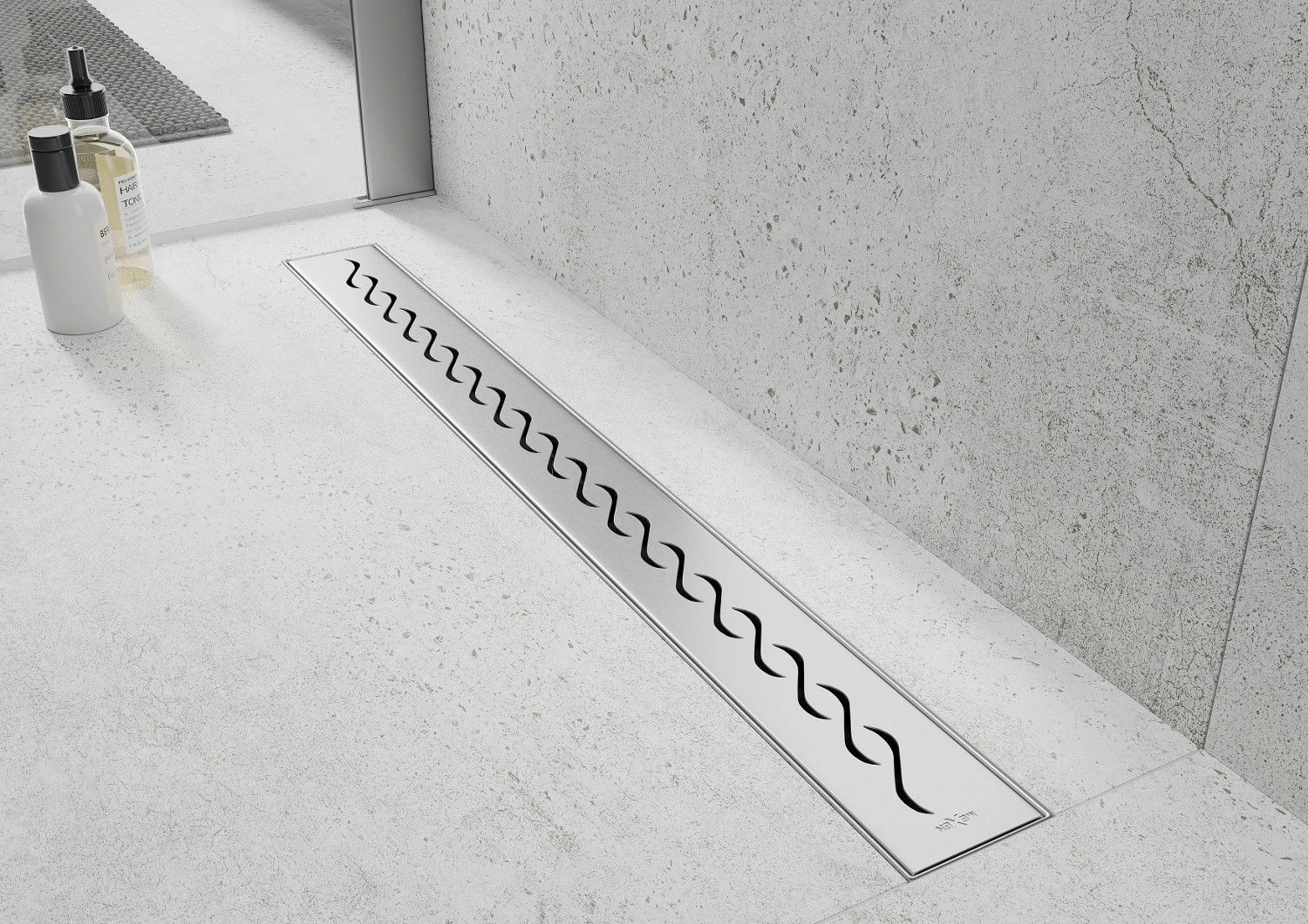 Mexen Flat M18 Odpływ Liniowy 80 Cm, Chrom - 1023080-15 1 Mexen Flat M18 Odpływ Liniowy 80 Cm, Chrom - 1023080-15