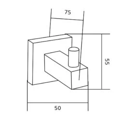 Mexen Haczyk Na Ręcznik, Złoty - 7020635-50