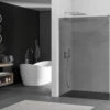 Mexen Kioto ścianka Prysznicowa 70 X 200 Cm, Grafit 8 Mm, Chrom - 800-070-101-01-40