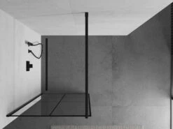 Mexen Kioto ścianka Prysznicowa 70 X 200 Cm, Transparent/czarny Wzór 8 Mm, Czarna - 800-070-101-70-77 -123Łazienka Sklep mexen kioto scianka prysznicowa 70 x 200 cm transparentczarny wzor 8 mm czarna 800 070 101 70 77 2