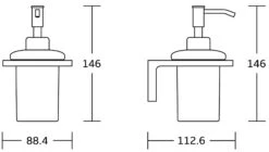 Mexen Lea Dozownik Do Mydła, Złoty - 70260388-50
