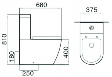 Mexen Lena Kompakt Wc Z Deską Wolnoopadającą, Biały - 31051000 1 Mexen Lena Kompakt Wc Z Deską Wolnoopadającą, Biały - 31051000