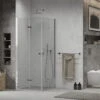 Mexen Lima Duo Kabina Prysznicowa Składana 70 X 70 Cm, Transparent, Chrom - 856-070-070-02-00
