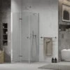 Mexen Lima Kabina Prysznicowa Składana 100 X 100 Cm, Transparent, Chrom - 856-100-100-01-00