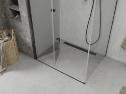 Mexen Lima Kabina Prysznicowa Składana 100 X 70 Cm, Transparent, Czarna - 856-100-070-70-00 -123Łazienka Sklep mexen lima kabina prysznicowa skladana 100 x 70 cm transparent czarna 856 100 070 70 00 4