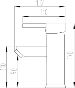 Mexen Lua Bateria Bidetowa Chrom - 72820-00