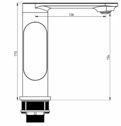 Mexen Milo DF40 Zestaw Prysznicowy, Złoty - 713054DF40-50