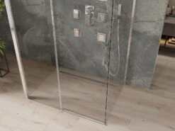 Mexen Omega Kabina Prysznicowa 3-ścienna, Rozsuwana 130 X 80 Cm, Transparent, Chrom - 825-130-080-01-00-3S -123Łazienka Sklep mexen omega kabina prysznicowa 3 scienna rozsuwana 130 x 80 cm transparent chrom 825 130 080 01 00 3s 2