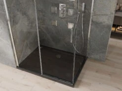 Mexen Omega Kabina Prysznicowa Rozsuwana 100 X 80 Cm, Transparent, Chrom + Brodzik Flat, Czarny - 825-100-080-01-00-4070 -123Łazienka Sklep mexen omega kabina prysznicowa rozsuwana 100 x 80 cm transparent chrom brodzik flat czarny 825 100 080 01 00 4070 2