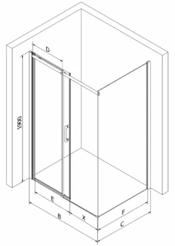 Mexen Omega Kabina Prysznicowa Rozsuwana 100 X 90 Cm, Transparent, Chrom + Brodzik Flat - 825-100-090-01-00-4010 13 Mexen Omega Kabina Prysznicowa Rozsuwana 100 X 90 Cm, Transparent, Chrom + Brodzik Flat - 825-100-090-01-00-4010 -123Łazienka Sklep mexen omega kabina prysznicowa rozsuwana 100 x 90 cm transparent chrom brodzik flat 825 100 090 01 00 4010