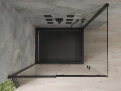 Mexen Omega Kabina Prysznicowa Rozsuwana 120 X 90 Cm, Transparent, Czarna + Brodzik Flat, Czarny - 825-120-090-70-00-4070B -123Łazienka Sklep mexen omega kabina prysznicowa rozsuwana 120 x 90 cm transparent czarna brodzik flat czarny 825 120 090 70 00 4070b 4