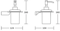 Mexen Rino Dozownik Do Mydła, Złoty - 70270388-50