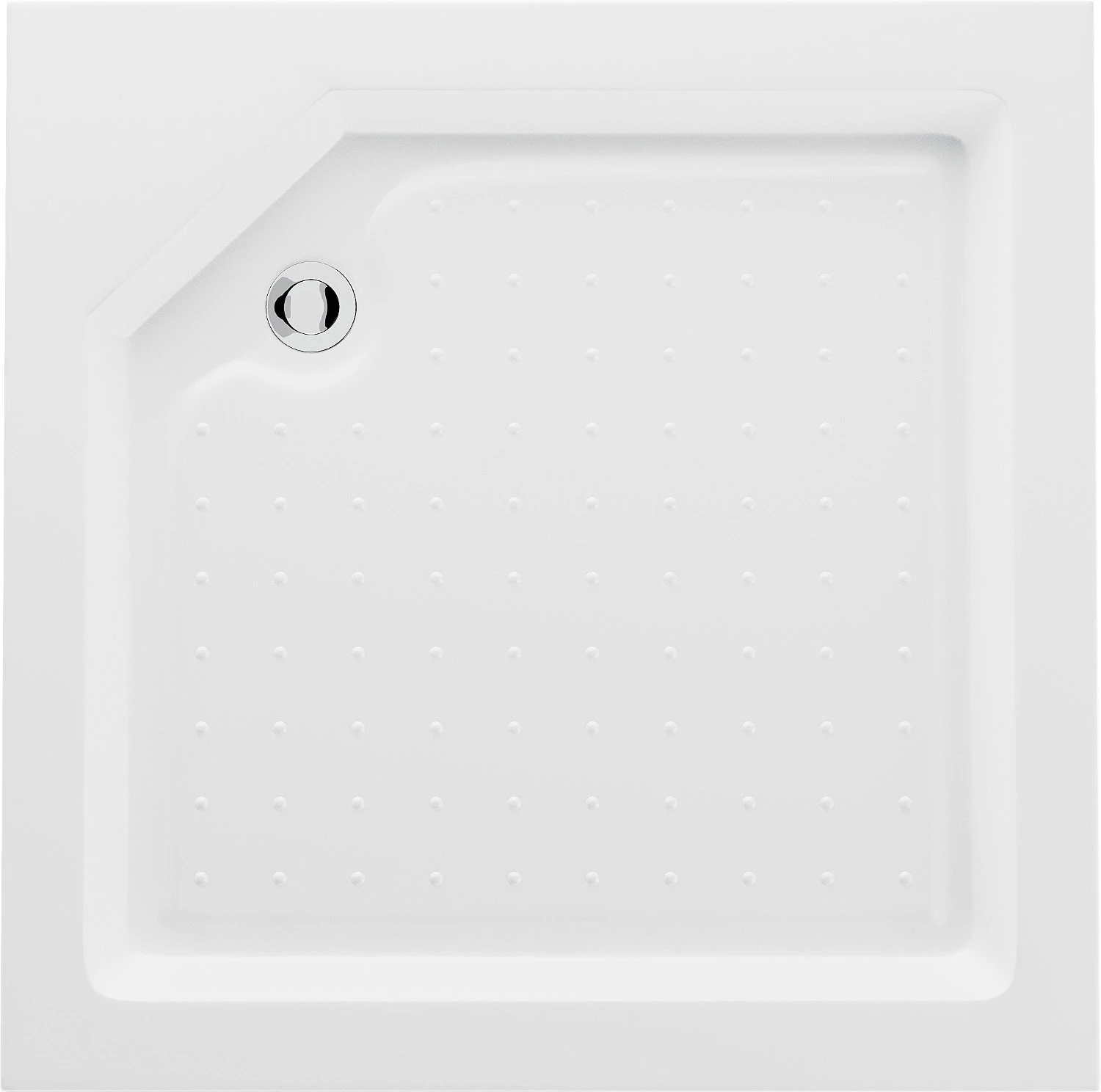 Mexen Rio Brodzik Kwadratowy 90 X 90 Cm, Biały - 45109090 3 Mexen Rio Brodzik Kwadratowy 90 X 90 Cm, Biały - 45109090 - obrazek 3