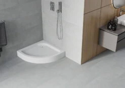 Mexen Rio Brodzik Półokrągły 70 X 70 Cm, Biały - 47107070