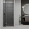 Mexen Roma Drzwi Prysznicowe Uchylne 110 Cm, Grafit, Chrom - 854-110-000-01-40
