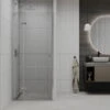 Mexen Roma Drzwi Prysznicowe Uchylne 120 Cm, Transparent, Chrom - 854-120-000-01-00