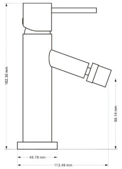 Mexen Rumba Bateria Bidetowa, Różowe Złoto - 73520-60