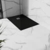 Mexen Stone+ Brodzik Kompozytowy Prostokątny 100 X 80 Cm, Czarny - 44708010