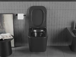 Mexen Teo Miska Wc Rimless Z Deską Wolnoopadającą Slim, Duroplast, Czarna Mat - 30850685 -123Łazienka Sklep mexen teo miska wc rimless z deska wolnoopadajaca slim duroplast czarna mat 30850685 2