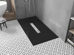 Mexen Toro Brodzik Prostokątny SMC 160 X 70 Cm, Czarny - 43707016