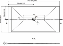 Mexen Toro Brodzik Prostokątny SMC 200 X 70 Cm, Biały - 43107020 13 Mexen Toro Brodzik Prostokątny SMC 200 X 70 Cm, Biały - 43107020 -123Łazienka Sklep mexen toro brodzik prostokatny smc 200 x 70 cm bialy 43107020 1