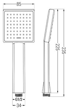 Mexen Uno DR45 Zestaw Prysznicowy Podtynkowy, Chrom - 71435DR45-00 -123Łazienka Sklep mexen uno dr45 zestaw prysznicowy podtynkowy chrom 71435dr45 00 1