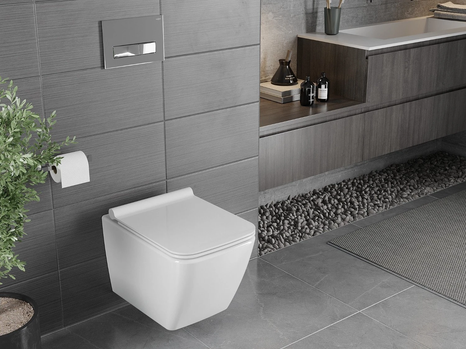 Mexen Vega Miska Wc Rimless Z Deską Wolnoopadającą Slim, Duroplast, Biała - 30654000 1 Mexen Vega Miska Wc Rimless Z Deską Wolnoopadającą Slim, Duroplast, Biała - 30654000
