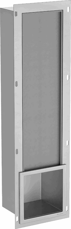 Mexen X-Wall-B Magazynek Na Papier Toaletowy, Inox - 1915 -123Łazienka Sklep mexen x wall b magazynek na papier toaletowy inox 1915