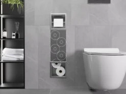 Mexen X-Wall-BP Uchwyt Na Papier Toaletowy Z Magazynkiem, Inox - 1914 -123Łazienka Sklep mexen x wall bp uchwyt na papier toaletowy z magazynkiem inox 1914 2