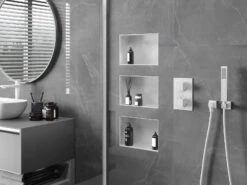 Mexen X-Wall-NR Półka Wnękowa Bex Kołnierza 30 X 20 Cm, Biała - 1921302010 -123Łazienka Sklep mexen x wall nr polka wnekowa bex kolnierza 30 x 20 cm biala 1921302010 2